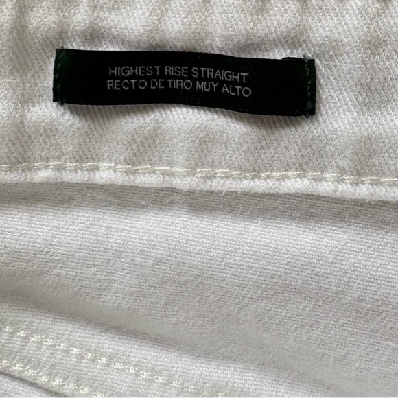 Wild Fable Women’s Highest Rise Straight Distressed Frayed Jeans. Size 10. - Picture 3 of 4